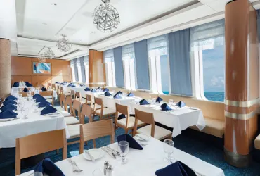 Fins Dining aboard Margaritaville at Sea Paradise