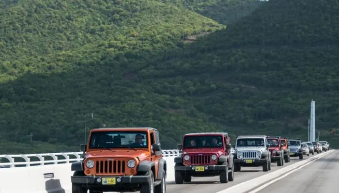 4x4 Jeep Tour & Beach Break shore excursion in St. Maarten