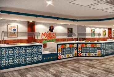 Mexican Cutie Cantina aboard Margaritaville at Sea Paradise