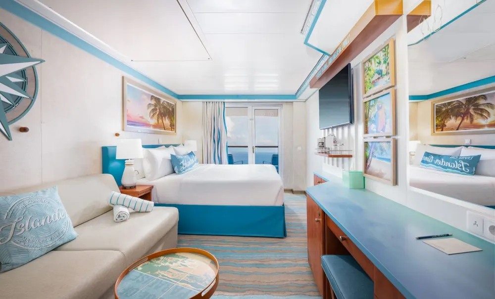 Breezy Balcony Staterooms aboard Margaritaville at Sea Islander