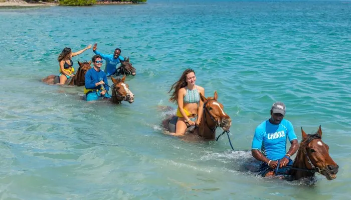 Horseback Ride & Swim shore excursion in Ocho Rios, Jamaica