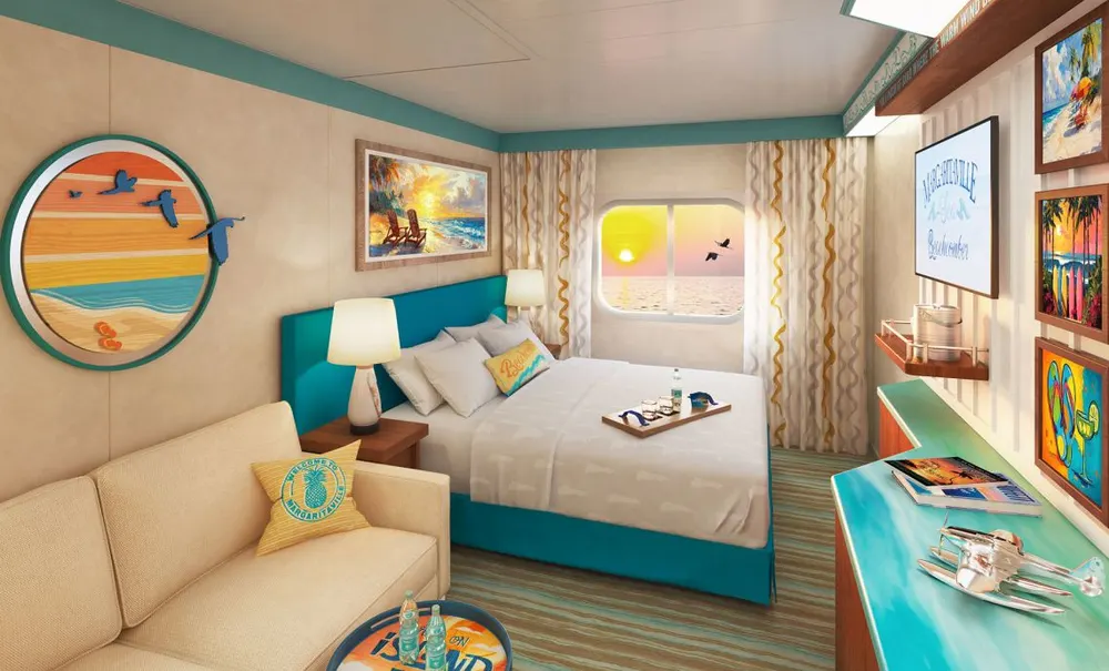 Partial Ocean View Staterooms aboard Margaritaville at Sea Beachcomber