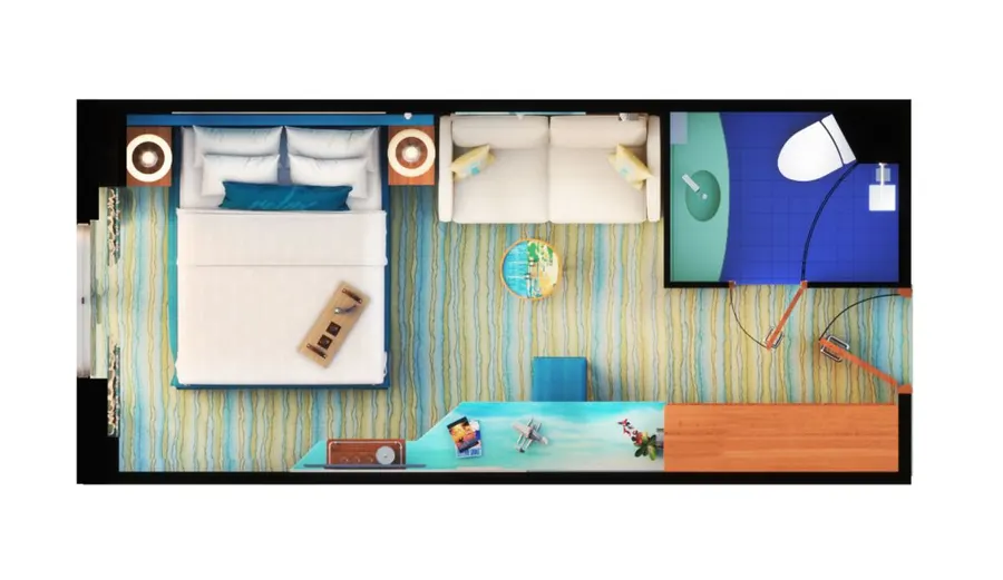Picturesque Ocean View Staterooms aboard Margaritaville at Sea Beachcomber — photo 3