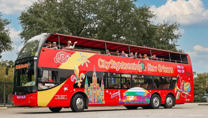 Hop-on Hop-off City Sightseeing shore excursion in New Orleans, Louisiana