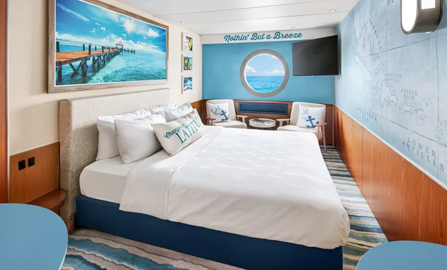 Picturesque Oceanview Staterooms aboard Margaritaville at Sea Paradise — photo 2
