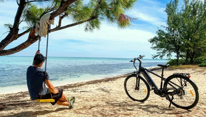 Cayman Bicycle Sightseeing Trek shore excursion in Grand Cayman