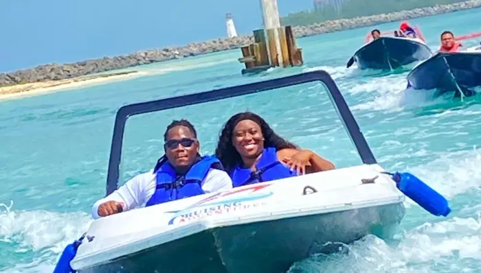 Hide Away Beach Self-Drive Boating Adventure shore excursion in Nassau, Bahamas