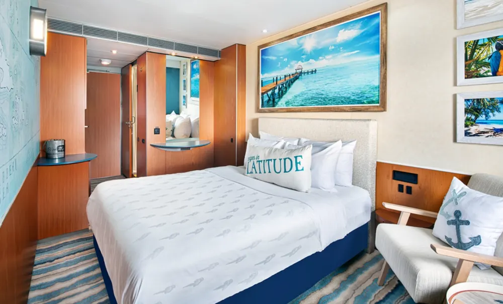 Cozy Interior Staterooms aboard Margaritaville at Sea Paradise
