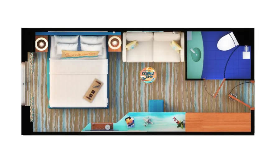 Partial Ocean View Staterooms aboard Margaritaville at Sea Beachcomber — photo 3