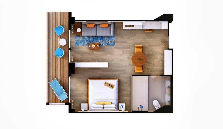 Signature Grand Suites aboard Margaritaville at Sea Beachcomber — photo 3
