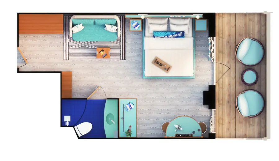 Serene Junior Suites aboard Margaritaville at Sea Islander — photo 4
