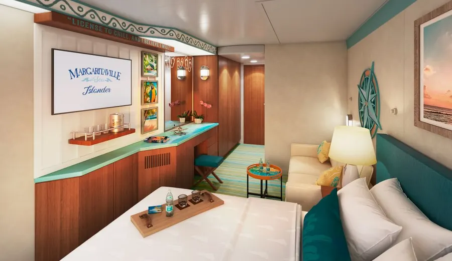 Wake View Balcony Staterooms aboard Margaritaville at Sea Islander — photo 3