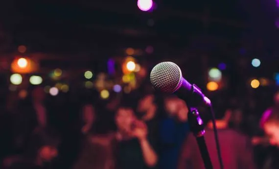 Karaoke aboard Margaritaville at Sea Paradise