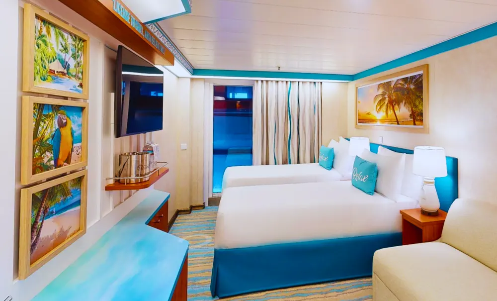 Partial Ocean View Staterooms aboard Margaritaville at Sea Islander