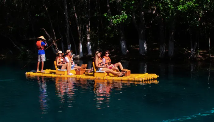 Scenic Raft Experience shore excursion in Costa Maya, Mexico