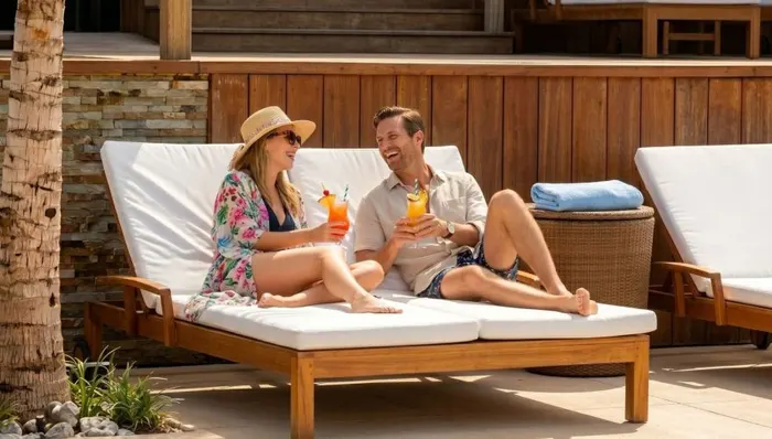 Bahama Bay All-Inclusive Daybed for Two shore excursion in Nassau, Bahamas