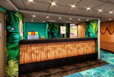 Lah De Dah Juice Bar aboard Margaritaville at Sea Beachcomber